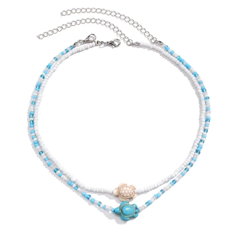 Coastal Serenity Choker: Your Whisper from the Shore.