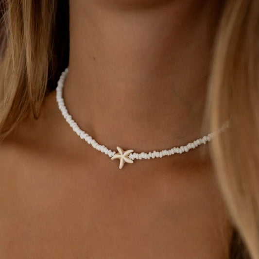 Coastal Serenity Choker: Your Whisper from the Shore.